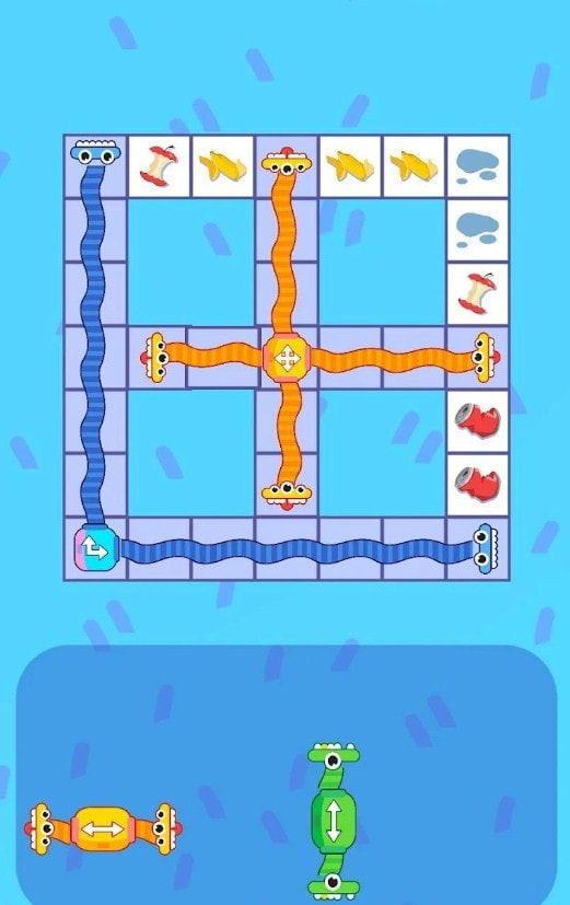蛇蛇拼图(Games Puzzles Connect Jigsaw)2