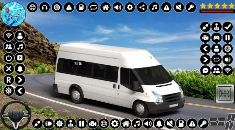 微型面包车模拟器(Van Games Dubai Van Simulator Pro)0
